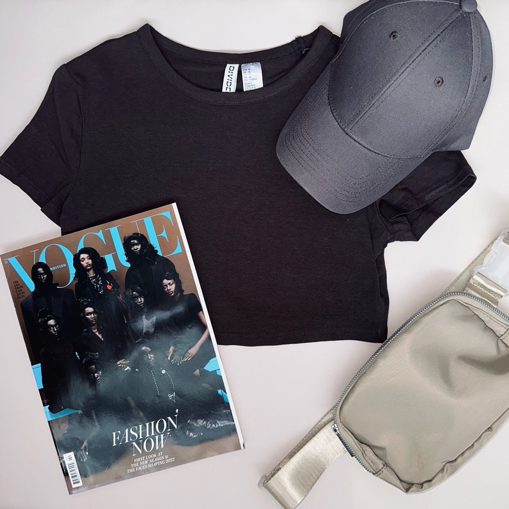BABY Tee crop Top
